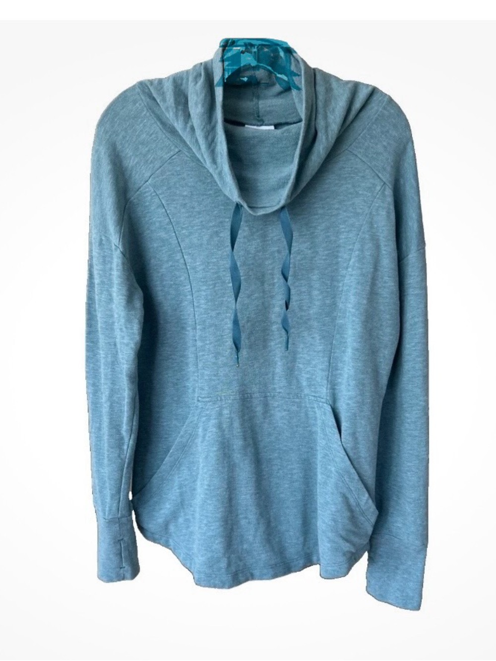 Columbia Women’s Funnel Neck Space Dye Pullover Sweatshirt Blue M